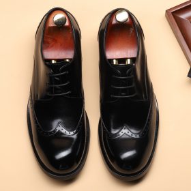 New Retro Men Leather Shoes